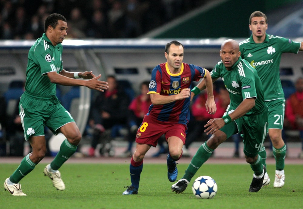 Andres Iniesta regularly used the maneuver to glide past multiple opposition players
